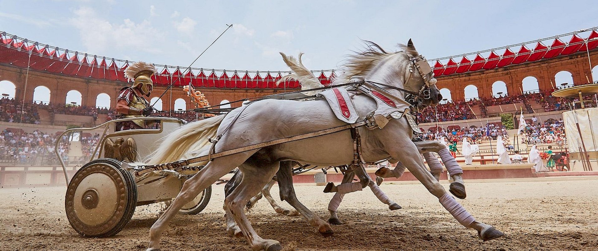 Promotional image of a performance at Puy du Fou, France - Image provided by Puy du Fou