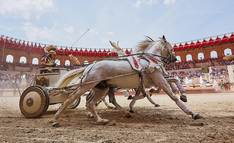 Promotional image of a performance at Puy du Fou, France - Image provided by Puy du Fou